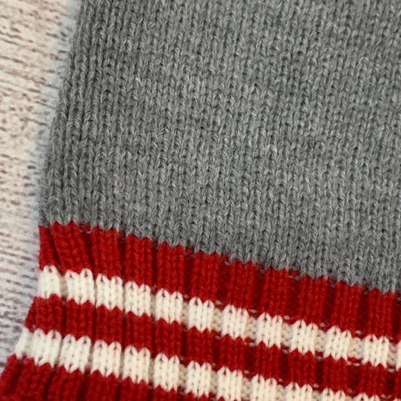 Christmas Dog Sweater Holiday HO HO HO Snowflake Santa Jingle Bell Fab Dog Sz M - Picture 11 of 13